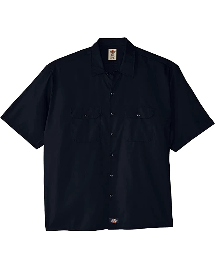Dickies Men's Short-Sleeve Flex Twill Work Shirt Big | Shirts & Tops