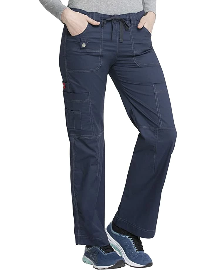 Dickies Gen Flex Women Scrubs Pant Low Rise Drawstring Cargo 857455 | Pants - Image 4