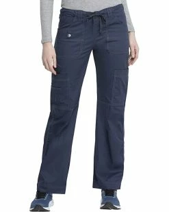 Dickies Gen Flex Women Scrubs Pant Low Rise Drawstring Cargo 857455 | Pants