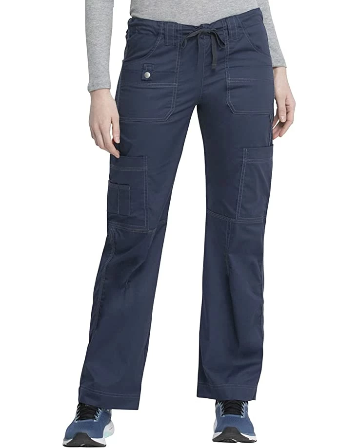 Dickies Gen Flex Women Scrubs Pant Low Rise Drawstring Cargo 857455 | Pants