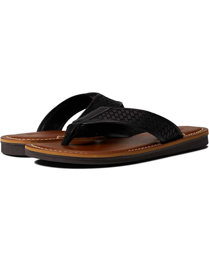 Johnston & Murphy Norris Laser Weave Thong | Sandals