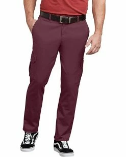Dickies Men's Active Waist Washed Cargo Chino Pant Regular Taper Fit | Pants