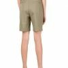 Dickies Girls' Flex Waist Slim Fit Flat Front Short | Shorts