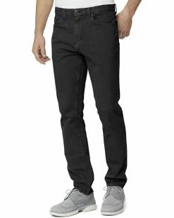 Johnston & Murphy Overdyed Jeans in Black