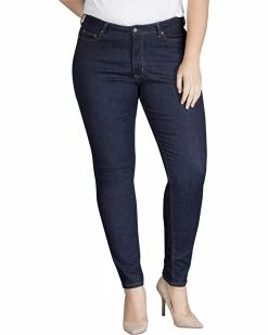 Dickies Women's Perfect Shape Denim Jean-Skinny Stretch Plus Size | Jeans