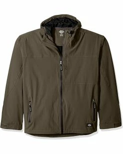 Dickies Men's Performance Waterproof Breathable Jacket with Hood | Coats & Outerwear