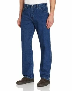 Dickies Men's Relaxed Straight Fit Carpenter Jean Big-Tall | Jeans