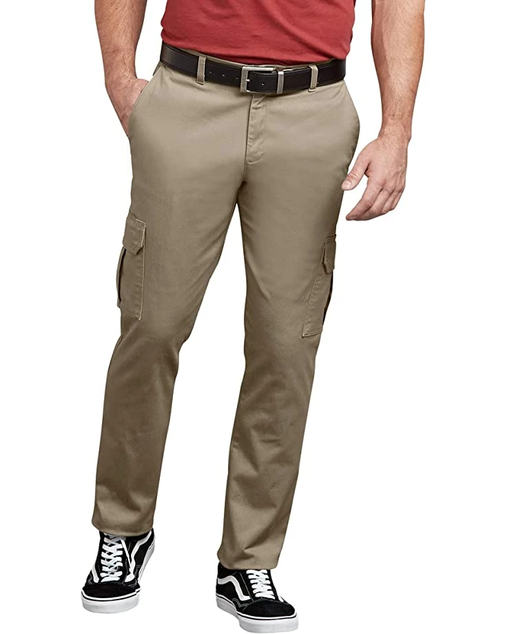 Dickies Men's Active Waist Washed Cargo Chino Pant Regular Taper Fit | Pants - Image 3