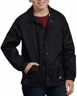Dickies Boys Snap Front Nylon Jacket | Coats & Outerwear