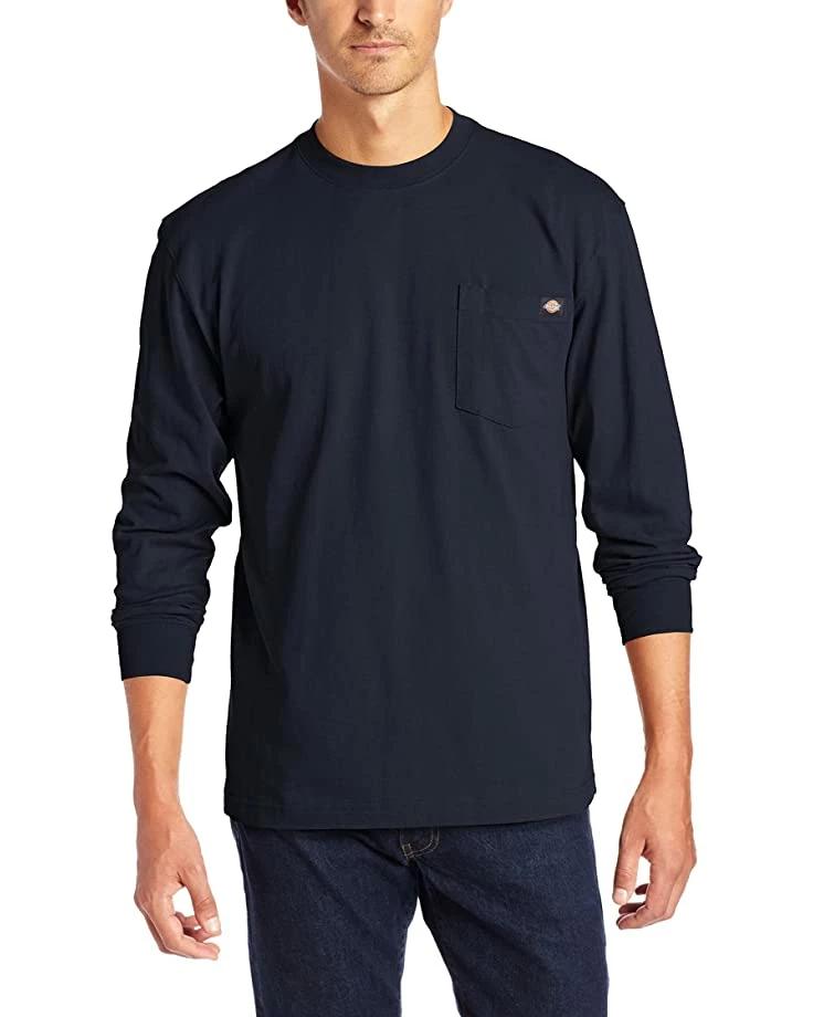 Dickies Men's Big & Tall Long-Sleeve Heavyweight Crew-Neck T-Shirt | Shirts & Tops - Image 3