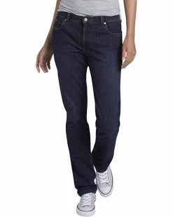 Dickies Women's Perfect Shape Denim Jean-Straight Stretch | Jeans