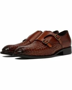 Johnston & Murphy Collection Ellsworth Woven Double Buckle | Oxfords