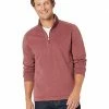 Johnston & Murphy Reversible Solid 1/4 Zip | Sweaters