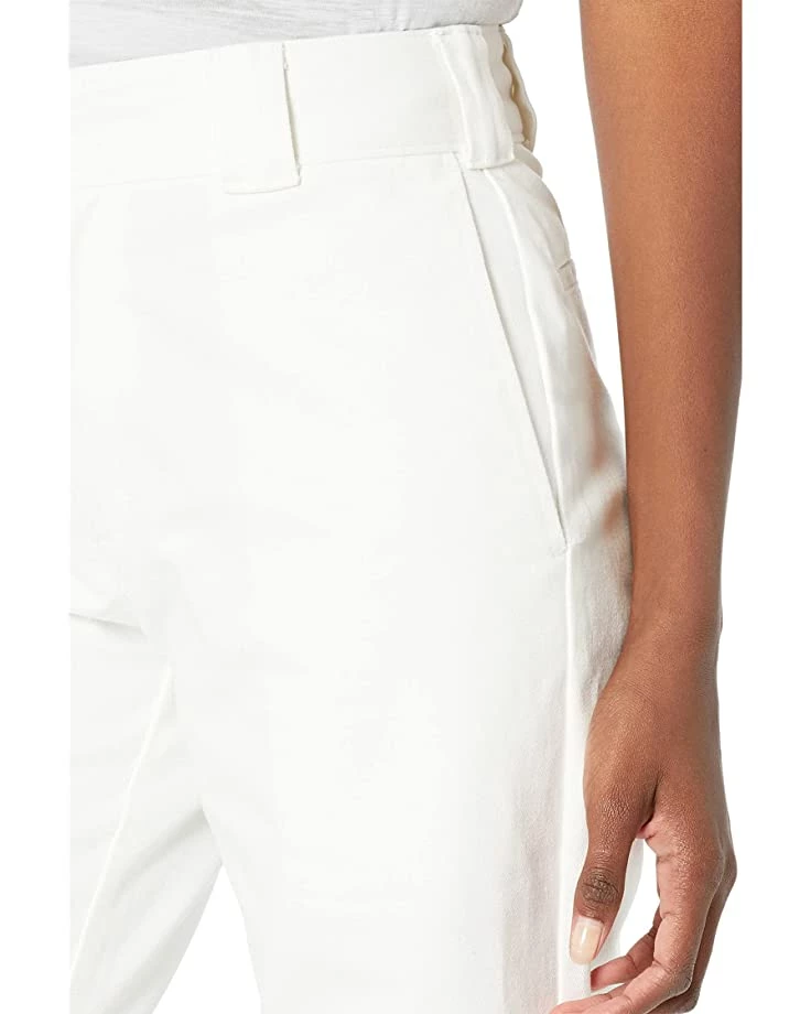 Dickies Juniors Work Crop Fray Hem Original Twill High-Rise Crop Fit | Pants - Image 3