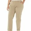 Dickies Women's Size Perfect Shape Straight Twill Pant-Plus | Pants