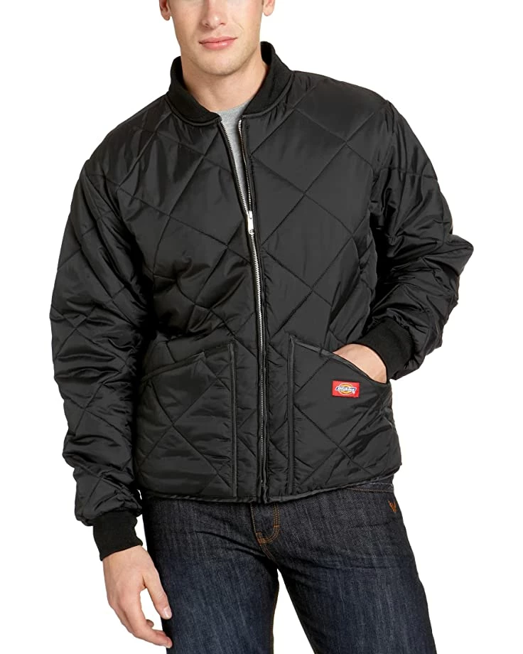 Dickies Men's Water Resistant Diamond Quilted Nylon Jacket | Coats & Outerwear