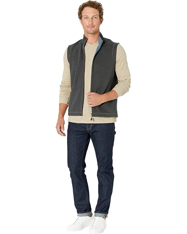 Johnston & Murphy Reversible Solid Vest | Coats & Outerwear - Image 4