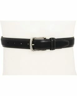 Johnston & Murphy Topstitched Belt | Belts