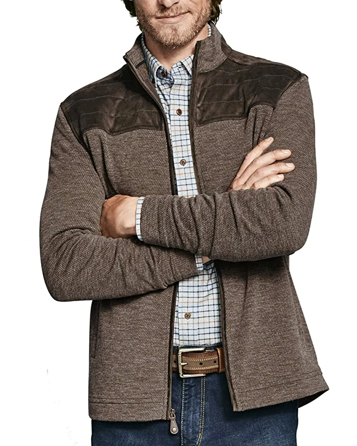 Johnston & Murphy Quilted-Yoke Full Zip | Coats & Outerwear