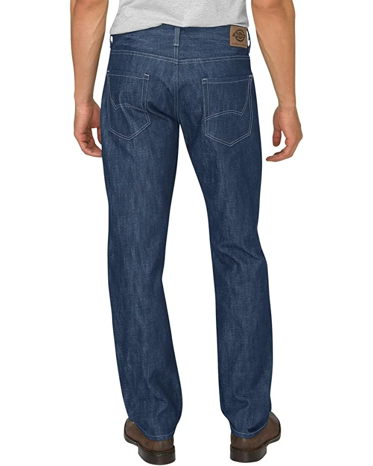 Dickies Men's X-Series Button Fly Regular Fit Straight Leg 5-Pocket Denim Jean | Jeans - Image 2