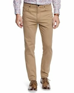 Johnston & Murphy Overdyed Denim in British Khaki | Jeans