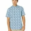 Johnston & Murphy Printed Cotton Short Sleeve Shirt | Shirts & Tops