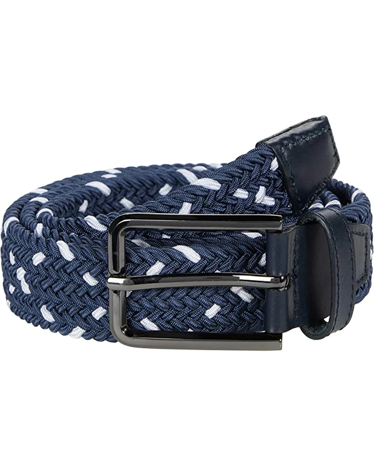 Johnston & Murphy Leather Woven Belt | Belts - Image 2