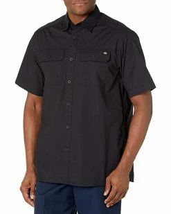 Dickies Men's Short Sleeve Ripstop Work Shirt | Shirts & Tops