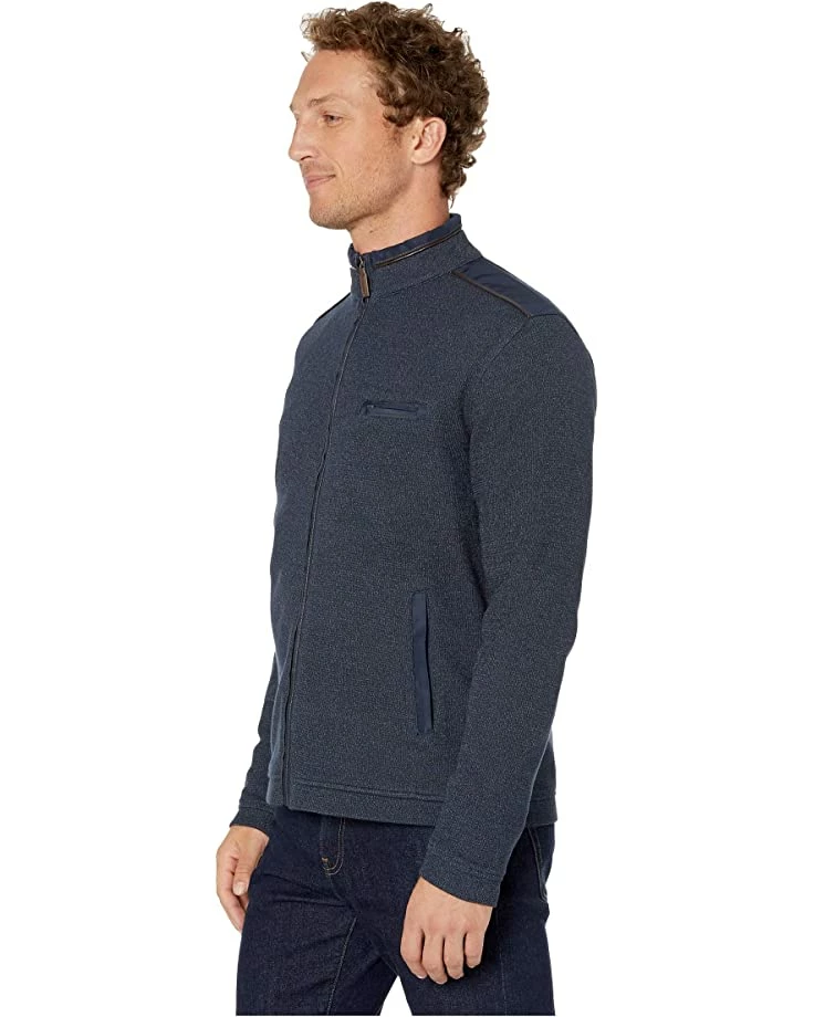 Johnston & Murphy Melange Full Zip | Sweaters - Image 2