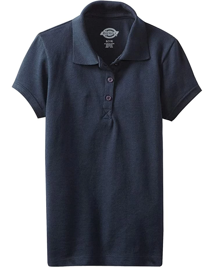 Dickies Girls' Short Sleeve Pique Polo Shirt | Shirts & Tops