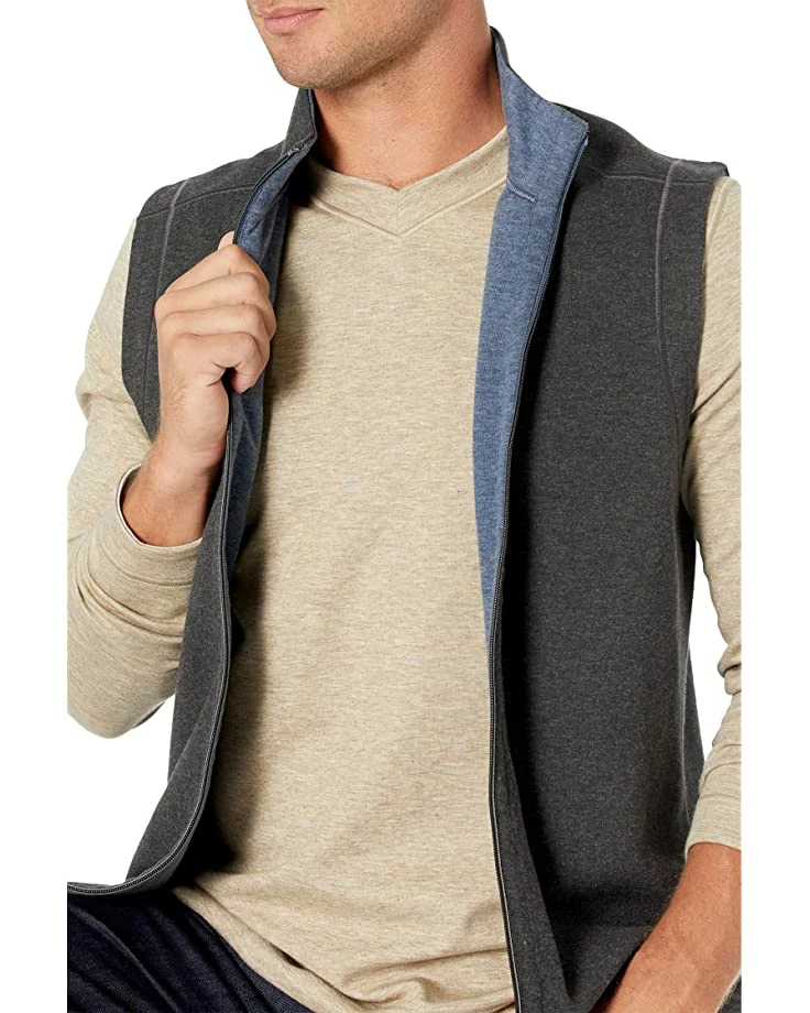 Johnston & Murphy Reversible Solid Vest | Coats & Outerwear - Image 3