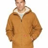 Dickies Sanded Duck Sherpa Lined Hooded Jacket | Coats & Outerwear