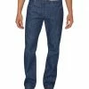 Dickies Men's X-Series Button Fly Regular Fit Straight Leg 5-Pocket Denim Jean | Jeans
