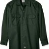 Dickies Men's Big-Tall Long-Sleeve Work Shirt | Shirts & Tops