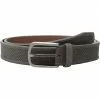 Johnston & Murphy Perforated Suede | Belts
