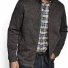 Johnston & Murphy Marled Rib Full Zip | Coats & Outerwear