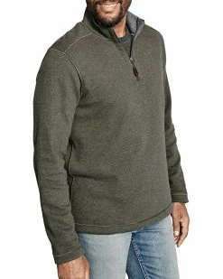 Johnston & Murphy Reversible Solid 1/4 Zip | Hoodies & Sweatshirts