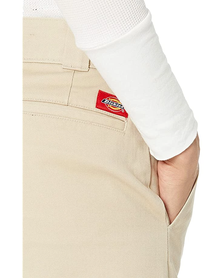 Dickies Juniors Work Crop Roll Hem Original Twill Relaxed Fit | Pants - Image 3