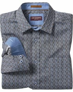 Johnston & Murphy Printed Cotton Shirt | Shirts & Tops
